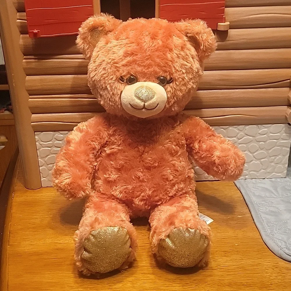 Retired Online Exclusive‎ Build A Bear Pumpkin Spice Teddy Bear Plush